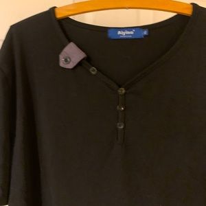 Black mens XL shirt
